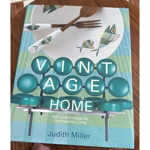 VINTAGE HOME 20th Century Design Contemporary Living Coffee Table Book
